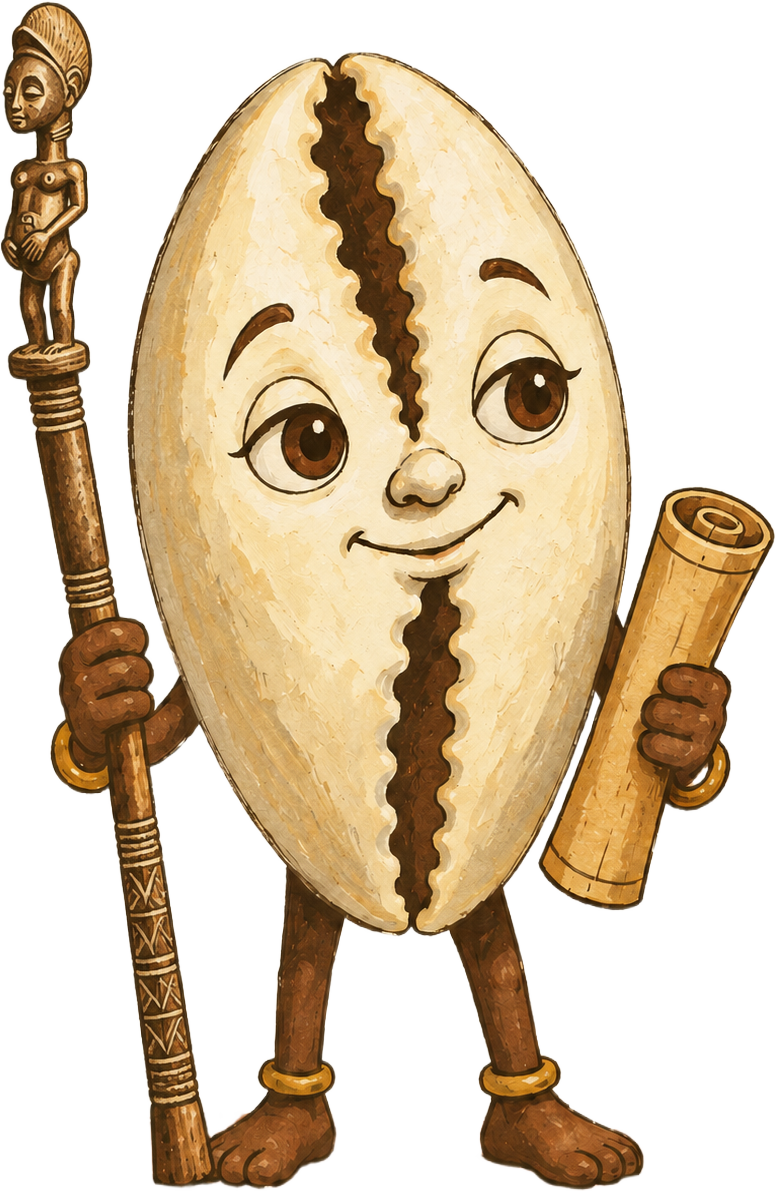 Cauri le Sage, la mascotte